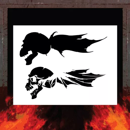 Air Shot Stencil 8.5 x 11 – BIKER 17