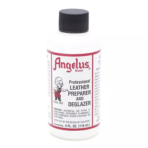 Angelus Leather Preparer & Deglazer, 4 oz.