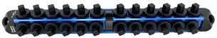 AO914VB Blue 1/4" Drive V12 Locking Magnetic Socket Organizer