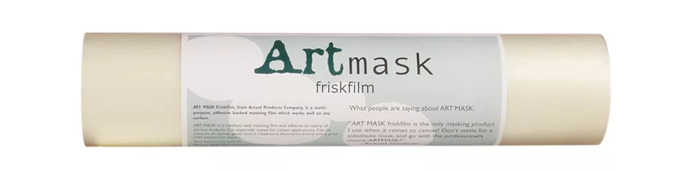 Art Mask 18″ x 10 YD Adhesive Backed Masking Film
