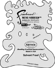 Artool Essential 7 Airbrush Stencil – FH-5