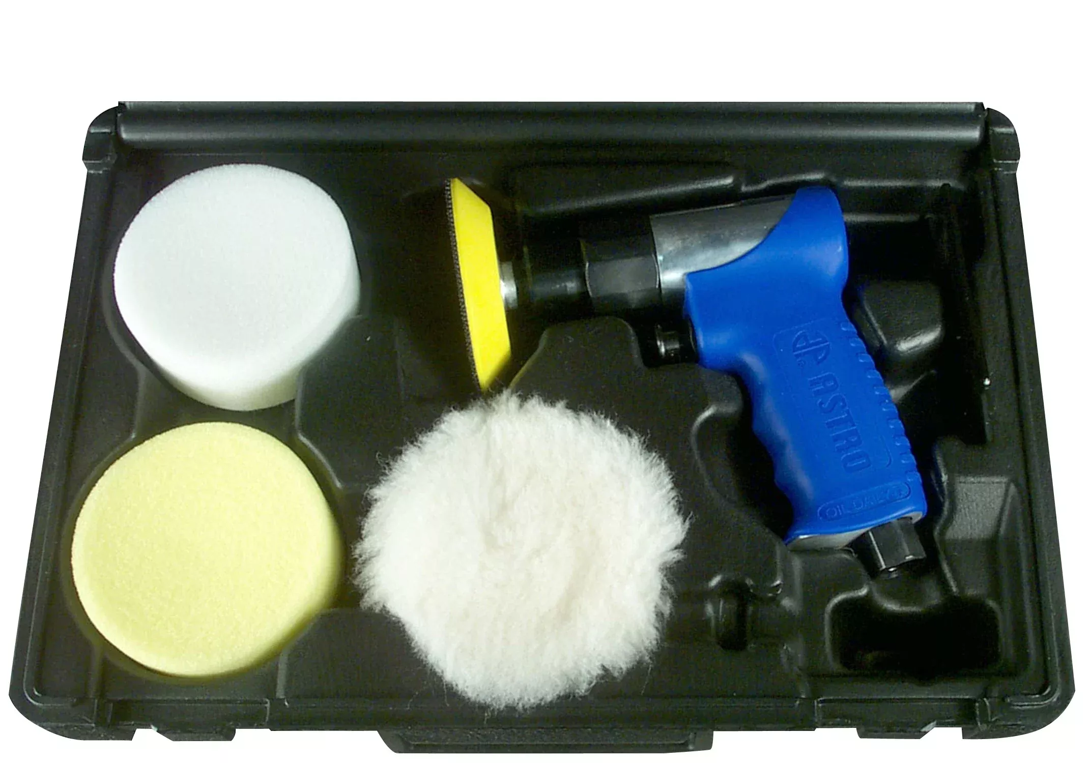 Astro Pneumatic 3055 - 3" Mini Air Polishing Kit