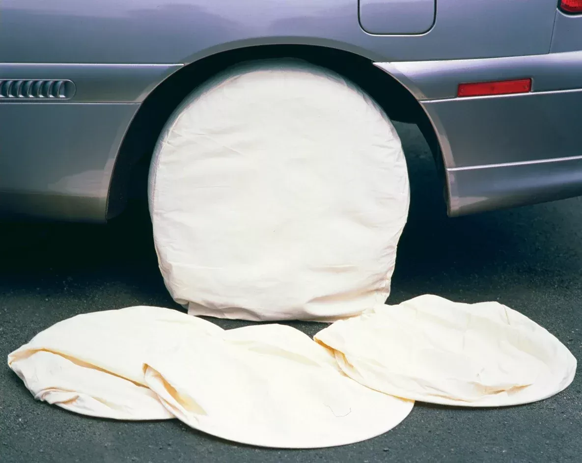 Astro Pneumatic 9004 Canvas Wheel Covers (Wheel Maskers) 4-Piece Set