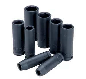 ATD Tools 2400 - 8 Pc. 3/8" Drive SAE Deep Impact Socket Set 6 Point