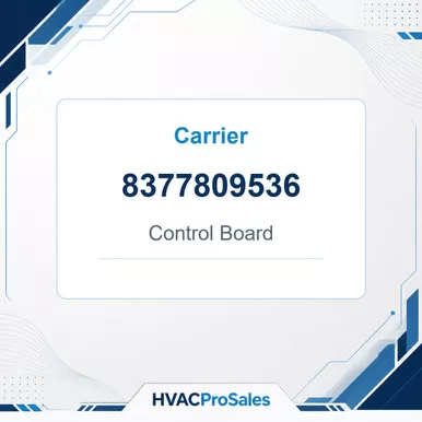 Carrier 8377809536 Control Board