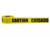 “CAUTION CUIDADO” Barricade Tape, 3” x 1,000’/roll [Yellow/Black]