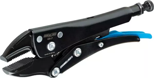 CHANNELLOCK 101-7 7" Locking Pliers, Straight