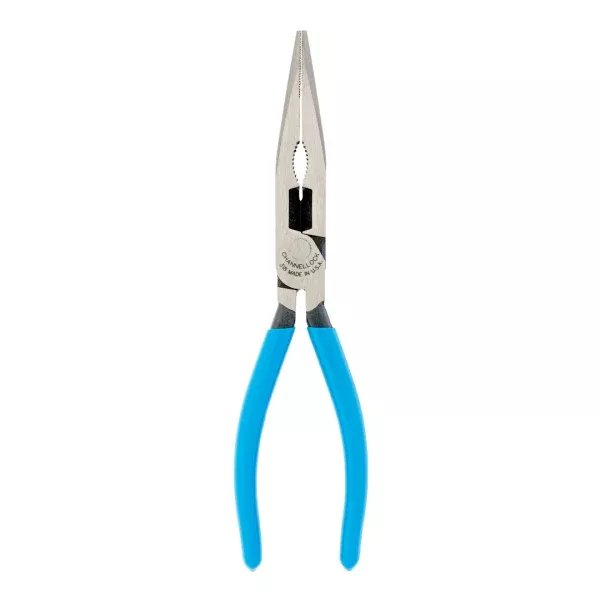 CHANNELLOCK 318I 8" HL Long Nose Pliers, 1000V Insulated