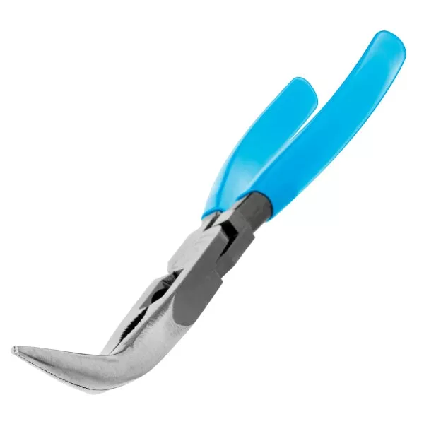 CHANNELLOCK 388 8" High-Leverage Bent Long Nose Pliers