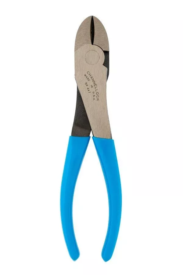 CHANNELLOCK (447) 8-in. High Leverage Curved Diagonal Cutting Pliers