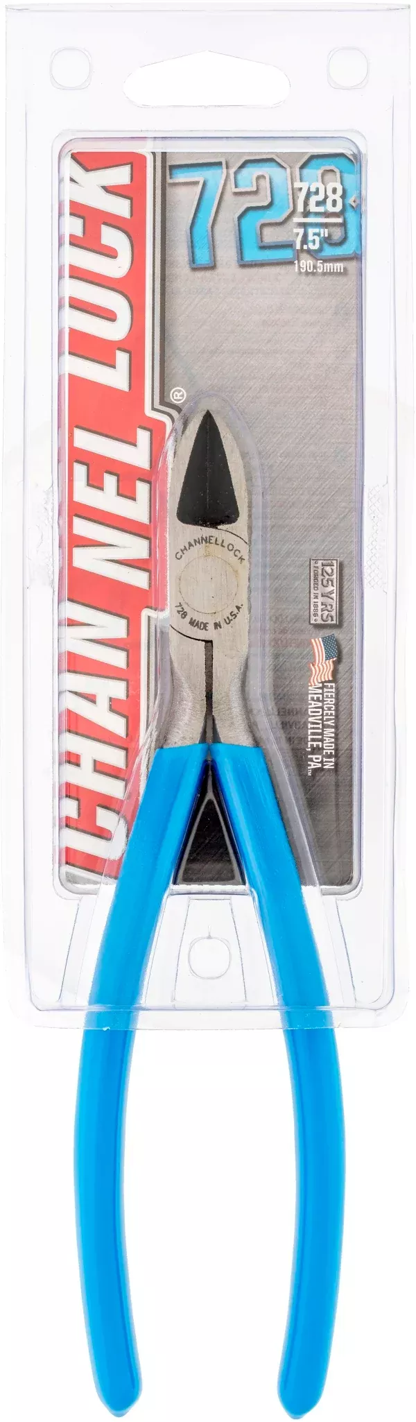 CHANNELLOCK 728 7.5" Diagonal Cutting Pliers