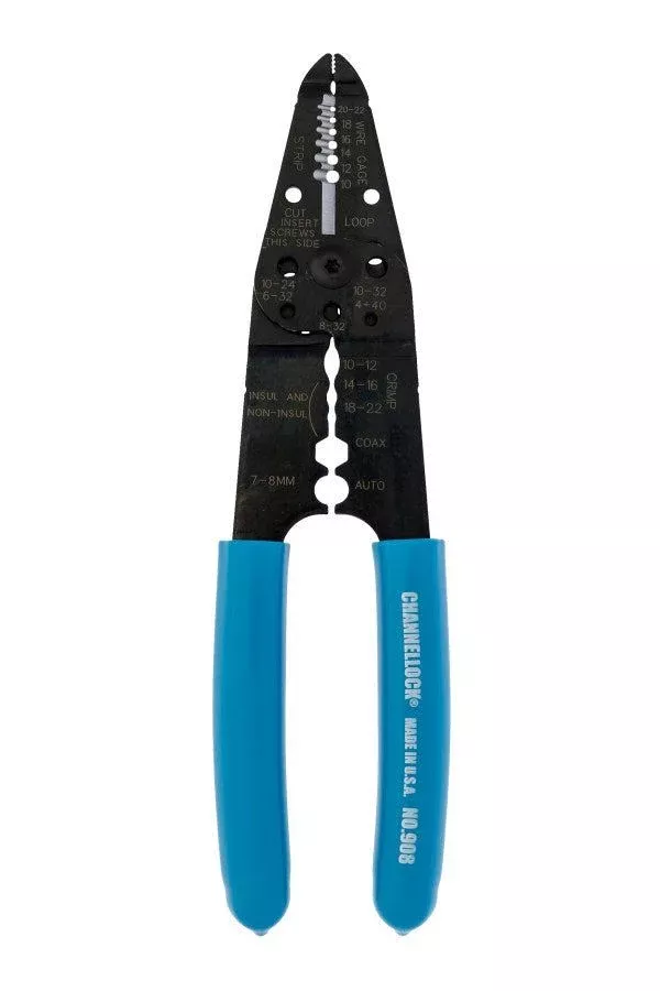 CHANNELLOCK (908) 8-in. Wire Stripper