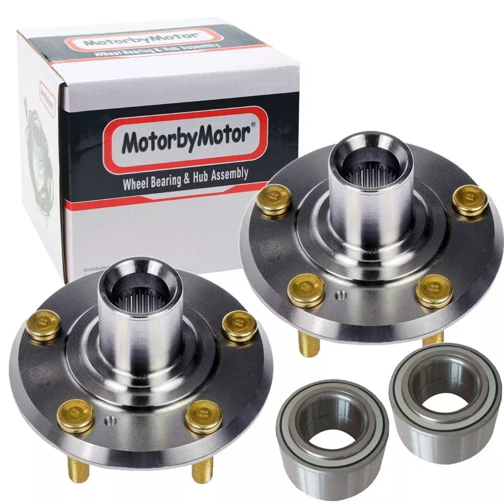 Chrysler PT Cruiser Front Wheel Bearing Hub Assembly 2002-2010, 5 Lugs – 510058 (2 Pack)
