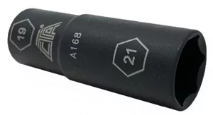 CMA168 19mm x 21mm Extra Thin-Wall Impact Flip Socket