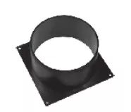 Coyote 4″ Hose Adapter with Rectangular Flange (03-2318)
