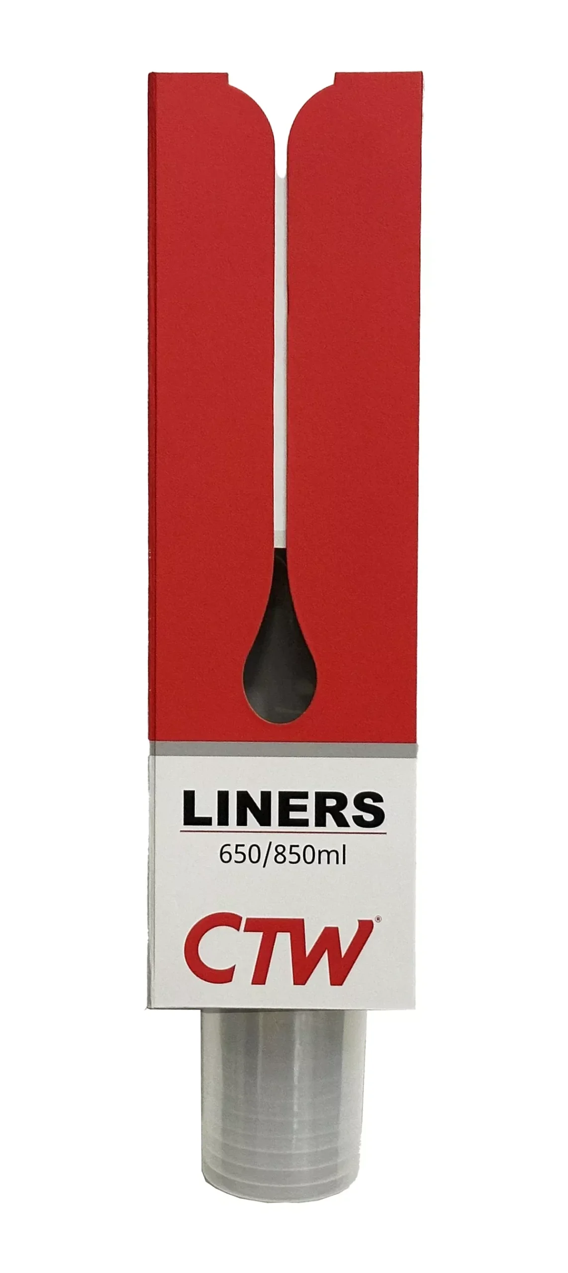 CTW International 650/850Ml Cardboard Liner Dispenser
