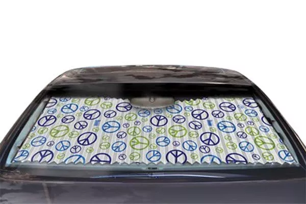 Dash Designs Peace Retractable Sun Shades