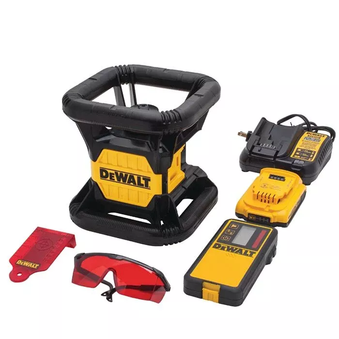 DeWalt 20V MAX Self-Leveling Rotary Laser – Red Model#: DW074LR