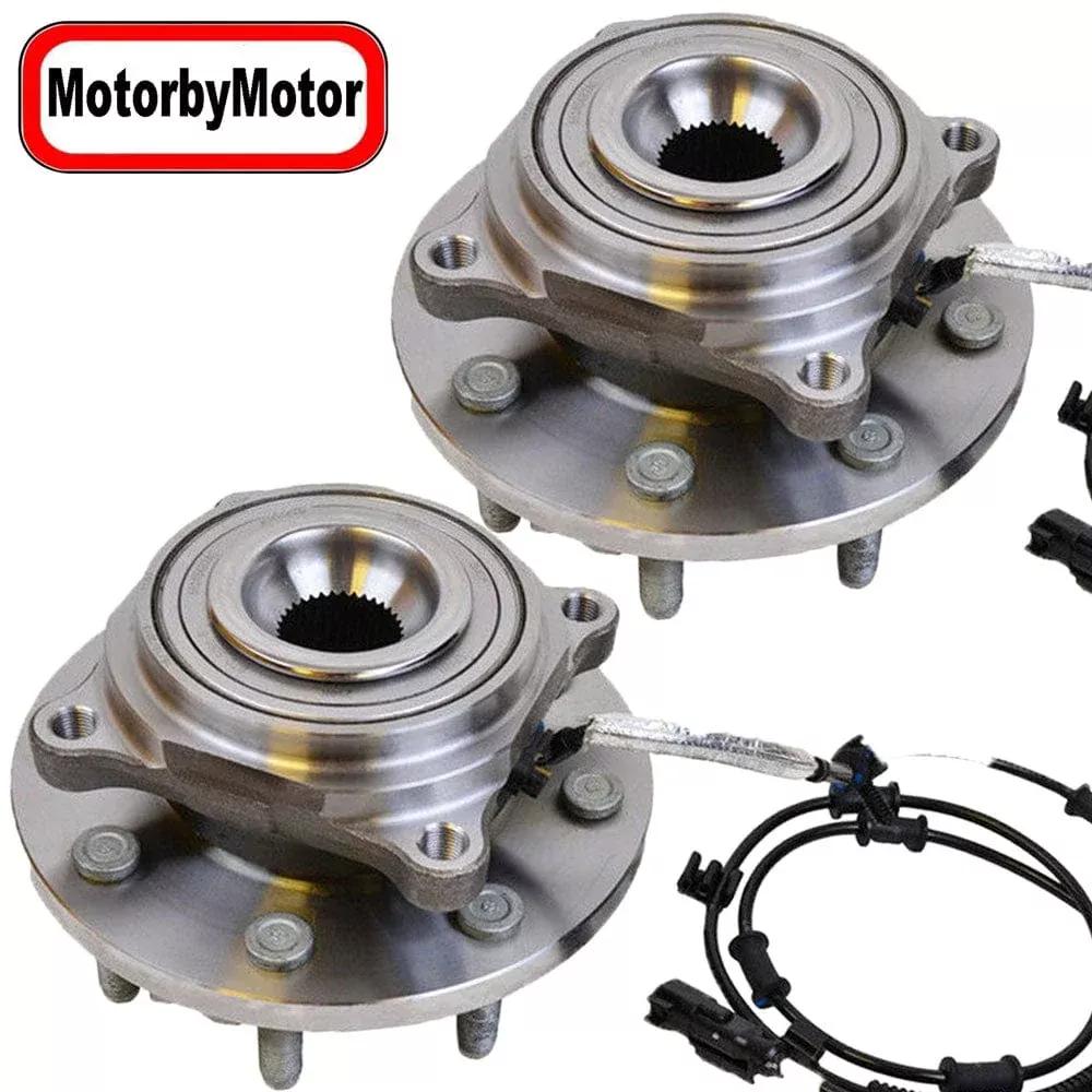 Dodge Ram 2500 Front Wheel Bearing Hub Assembly 8 Lugs, w/ABS – 515162 (2 Pack)