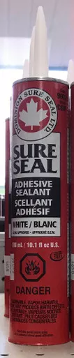Dominion CSW Sure Seal White Adhesive Sealant 300 mLTB