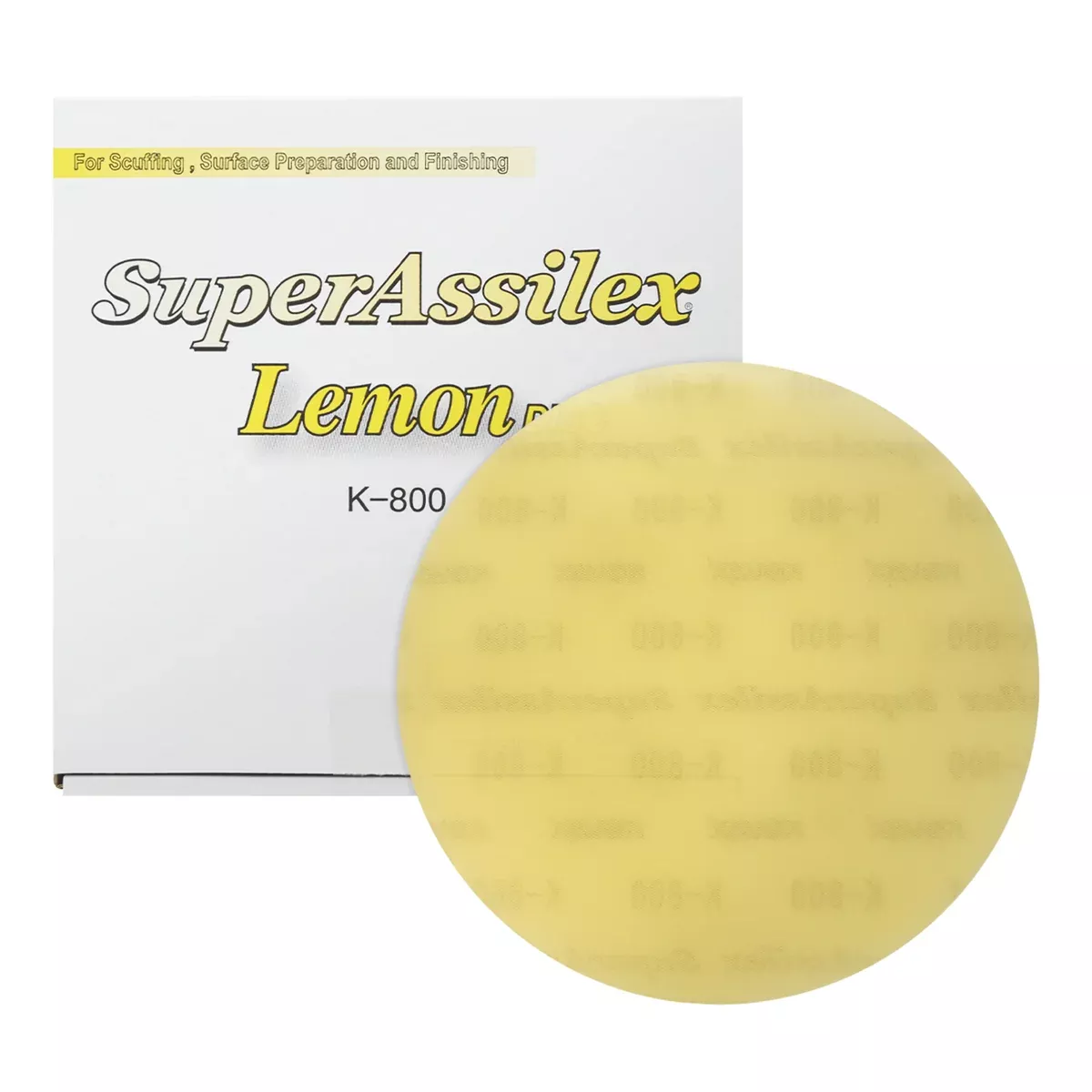 Eagle 6" Assilex Discs Lemon