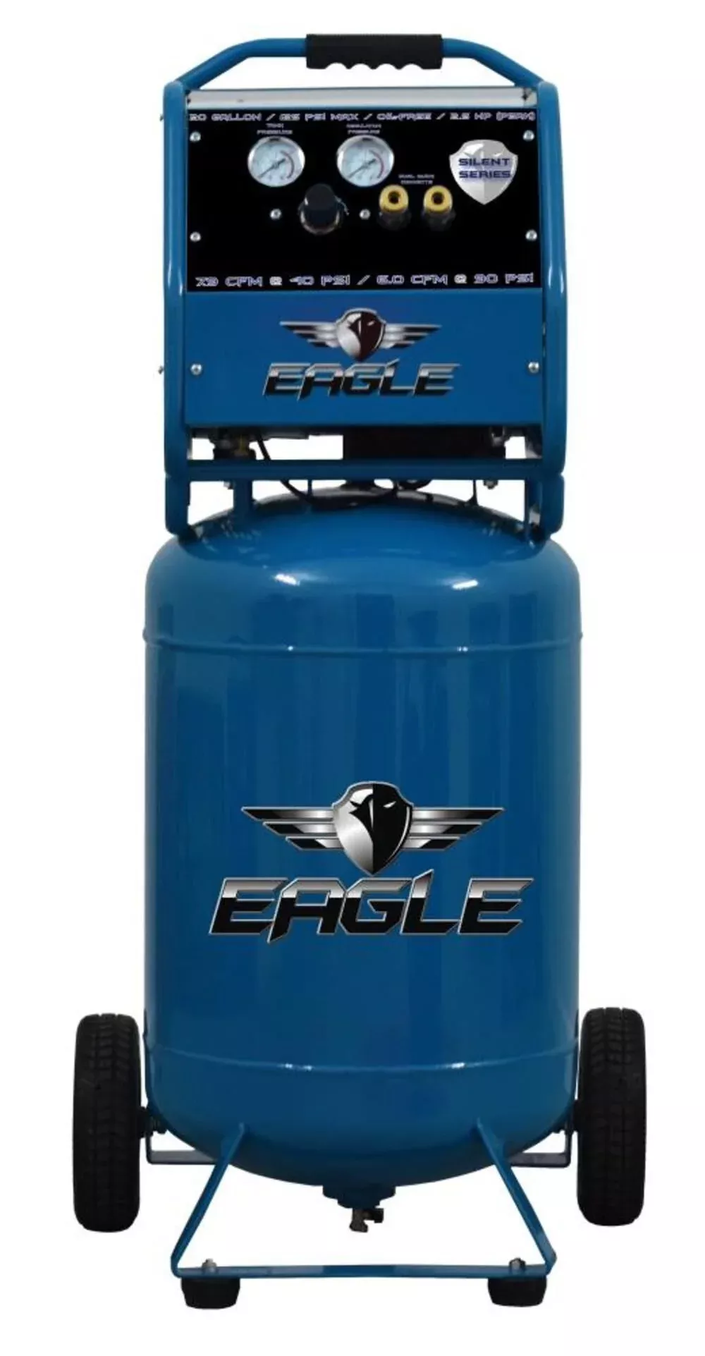 Eagle (EA-6500) Silent Series 2-HP 20-Gallon Air Compressor