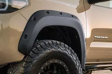 EGR Matte Black Bolt-On Look Fender Flares