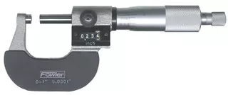 Fowler 1-2" Digit Counter Outside Micrometer - 52-224-002