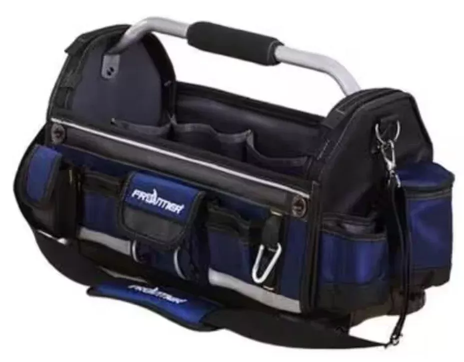 Frontier (FR-22214) 19 in. Open Tote Tool Bag with Rotating Handle