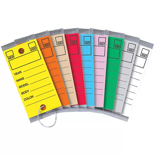 Genuine Versa-Tags Laminated Key Tags