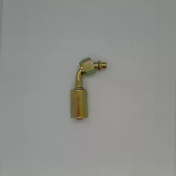 GOLD # 6 90 Degree O-ring Fitting