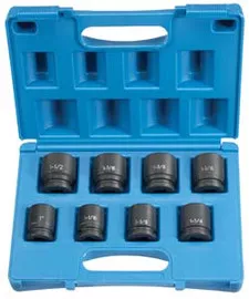 GY8034 3/4" Drive 8 Piece SAE Impact Socket Set