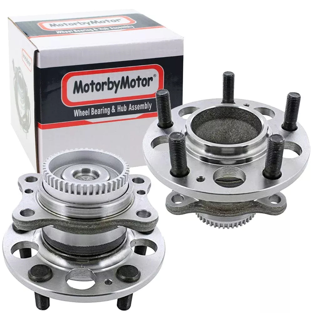 Hyundai Elantra Rear Wheel Bearing Hub Assembly, 5 Lugs – 512492 (2 Pack)