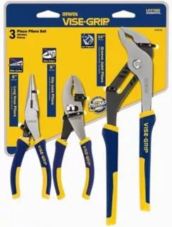 Irwin 3-Pc Traditional Pliers Set