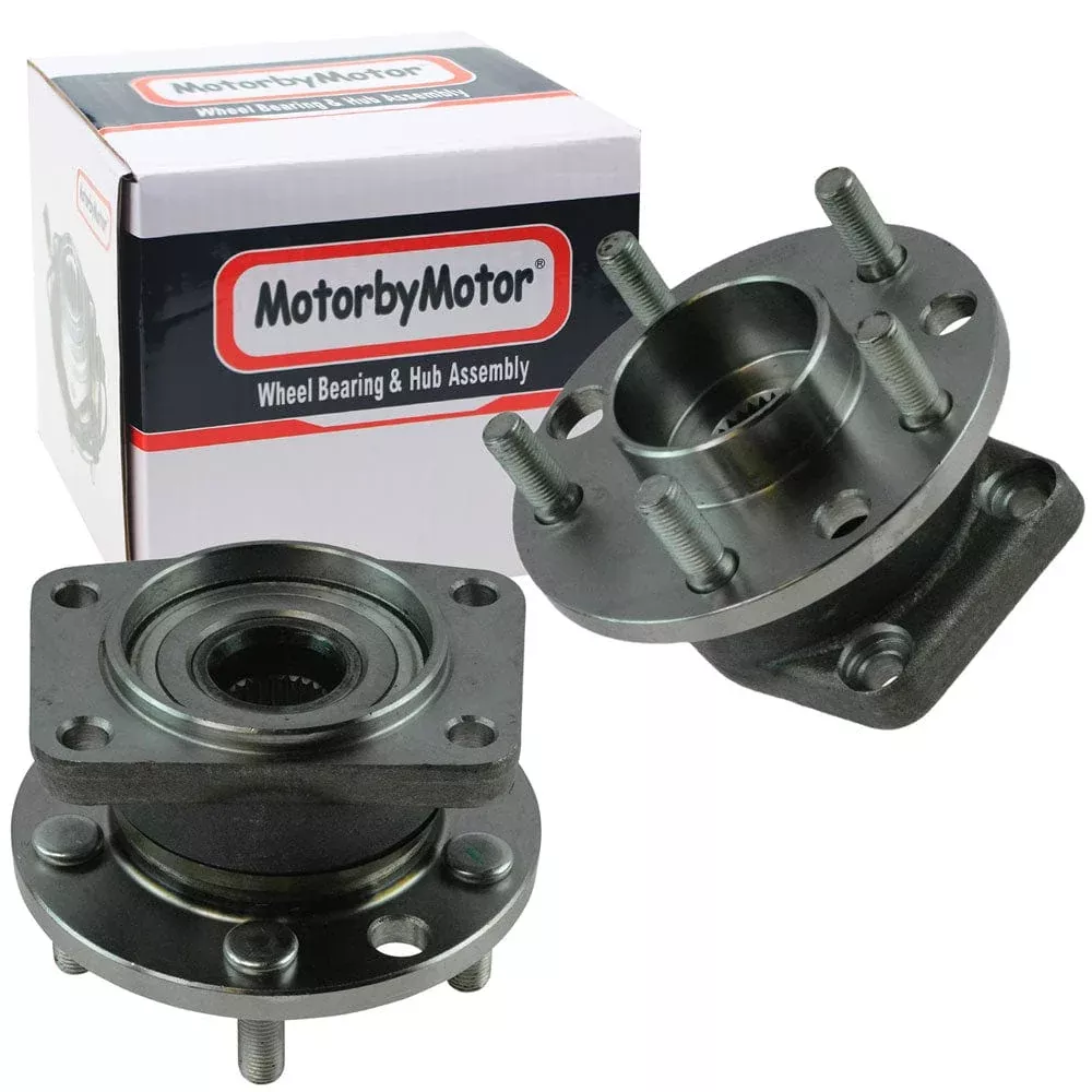 Jaguar X-Type Rear Wheel Bearing Hub Assembly 2002-2008, AWD, 5 Lugs – 512306 (2 Pack)