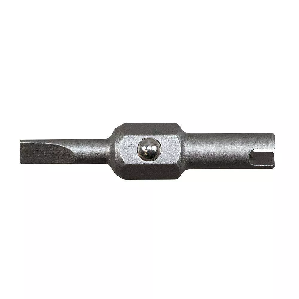Klein Tools 13231 Replacement Bits, 1/8-Inch Slotted and Schrader