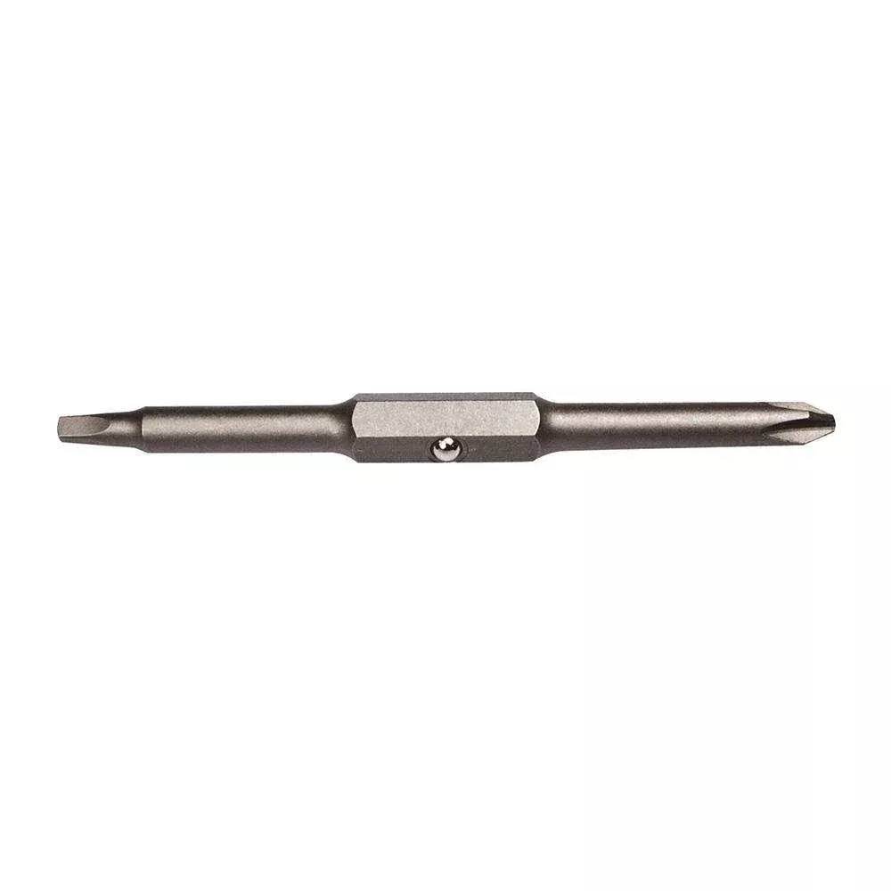 Klein Tools 32410 Replacement Bit #2 Square & #2 Phillips, Extended Reach