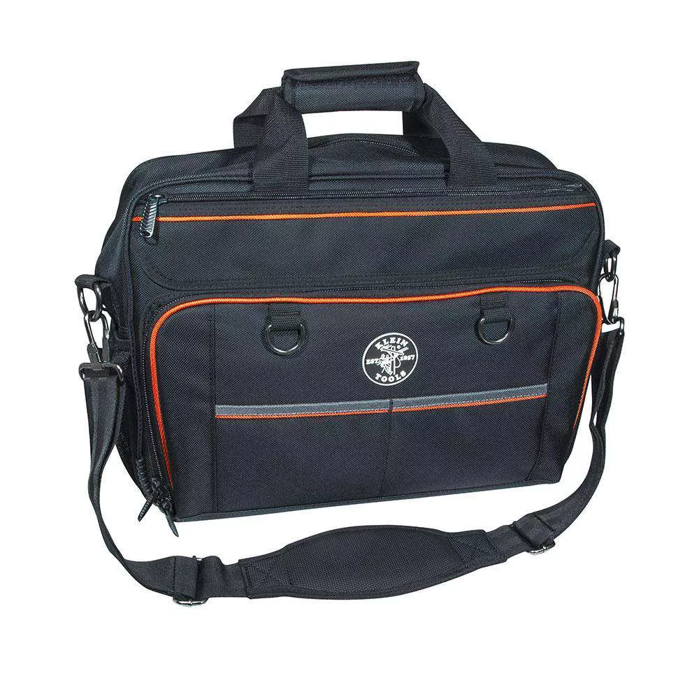 Klein Tools 55455M Tool Bag, Tradesman Pro™ Tech Bag, 22 Pockets w/Laptop Pocket, 16-Inch
