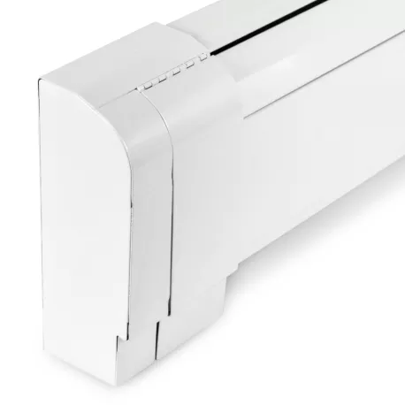 Left End Cap for Base/Line 2000, Hinged, 4″ wide