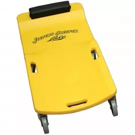 Lisle 93032 Creeper, Yellow, 4" wheels