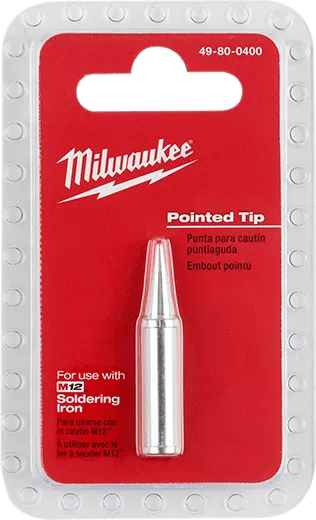 M12" Soldering Iron Pointed Tip