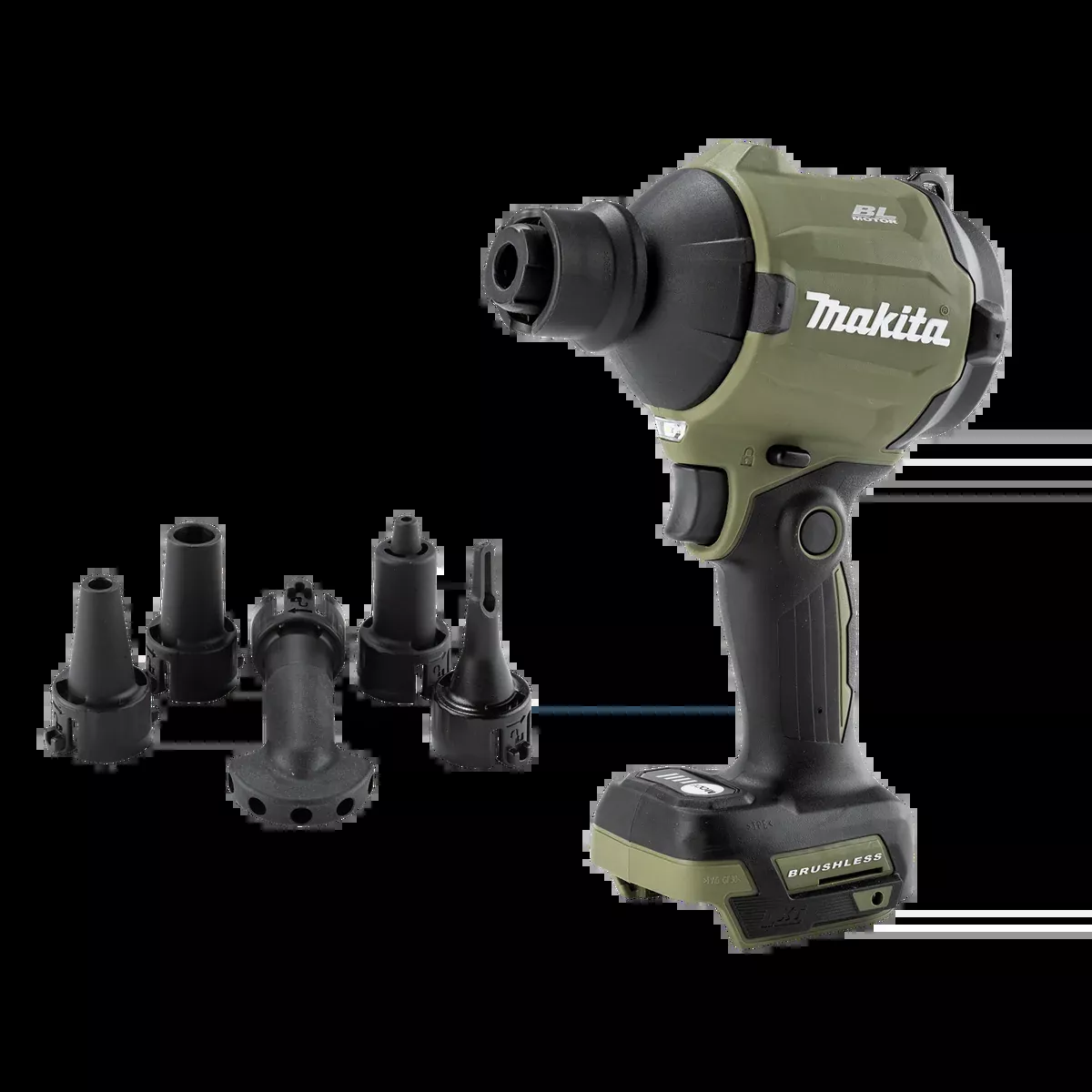 Makita (ADSA01Z) Outdoor Adventure 18V LXT Brushless High Speed Blower/Inflator, Tool Only