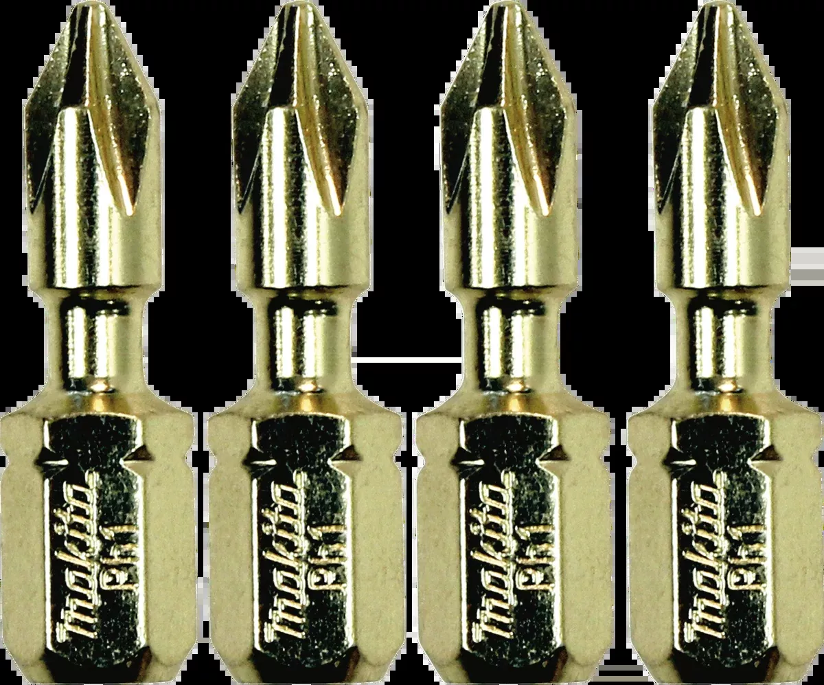 Makita | Impact GOLD Phillips Insert Bit, 4/pk