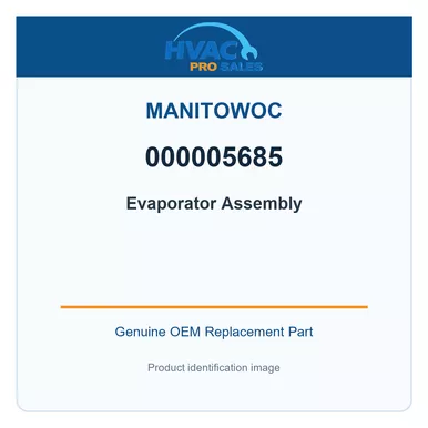 Manitowoc 000005685 Genuine OEM Evaporator Assembly