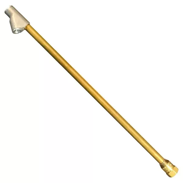 Milton 1/4" Straight Foot Dual Head 12" Long Air Chuck - S693-12