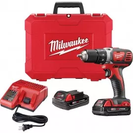 Milwaukee 2606-22CT Drill/Driver Kit, 18 V, ½"