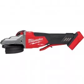 Milwaukee 2887-20 Flathead Braking Grinder, 5", with lock-on slide switch