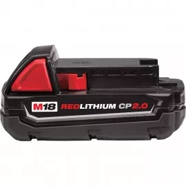 Milwaukee 48-11-1820 M18 Battery, 18 V, 2 Ah