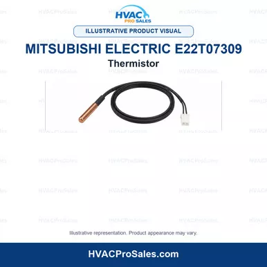 Mitsubishi Electric E22T07309 Thermistor