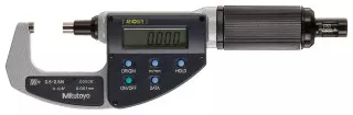 Mitutoyo ABSOLUTE Digimatic Micrometer with Adjustable Measuring Force, 0-0.6"/0-15mm - 227-211